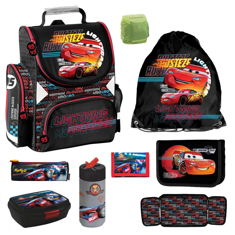 Disney Cars Schulranzen Set mit Federmappe