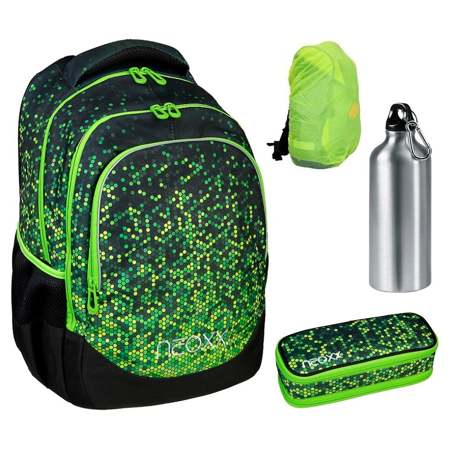 Neoxx Rucksack für die Schule Schulranzen Set 5. Klasse