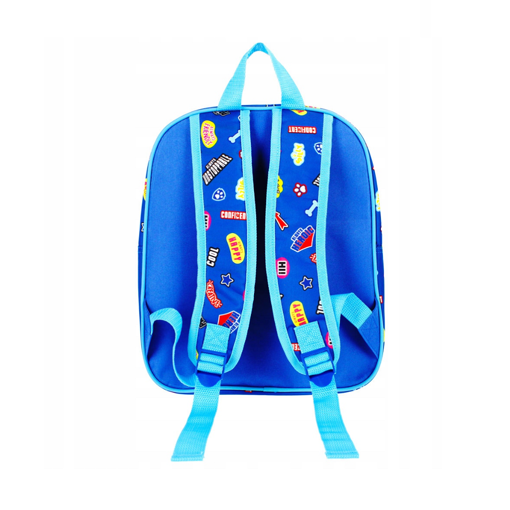 Jungen Kinder Rucksack Set 4tlg. Paw Patrol BLAU für Krippe Kindergarten Freizeit