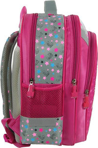 Ballerina Kinder Rucksack für Mädchen in Pink mit Sternen