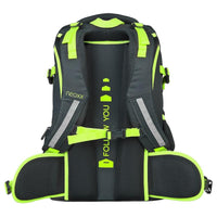 NEOXX Active Schulrucksack Boom 3tlg. Set mit Schlamperbox und Regenschutz