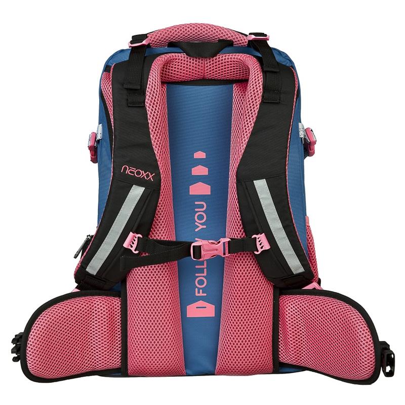 NEOXX Active Schulrucksack Splash 3tlg. Set mit Schlamperbox und Regenschutz