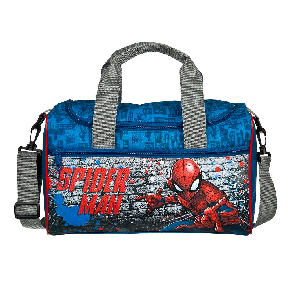 Spiderman Sporttasche Blau passend zum Ranzen Set